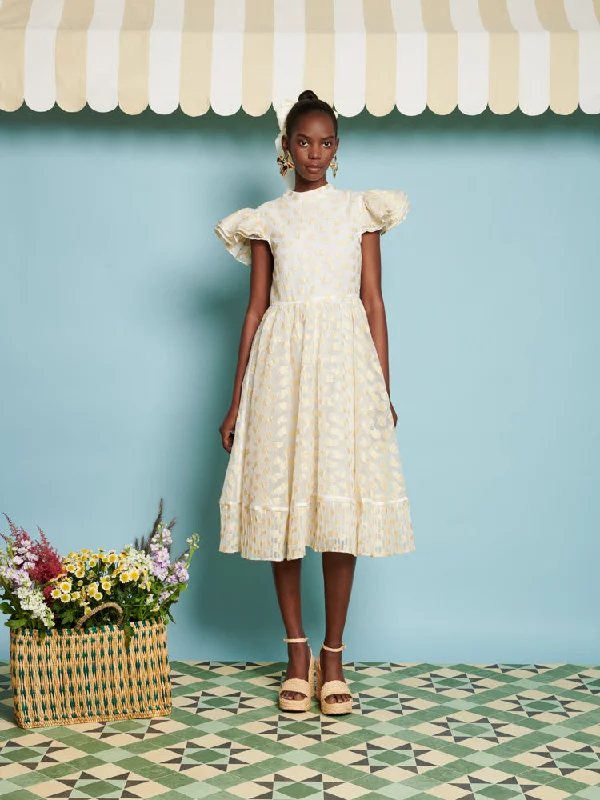 <b>DREAM</b> Marigold Jacquard Midi Dress <b>DREAM</b> Marigold Jacquard Midi Dress