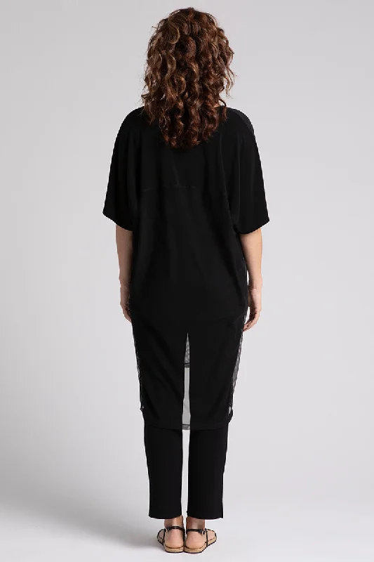 Mesh Cover Up | Black