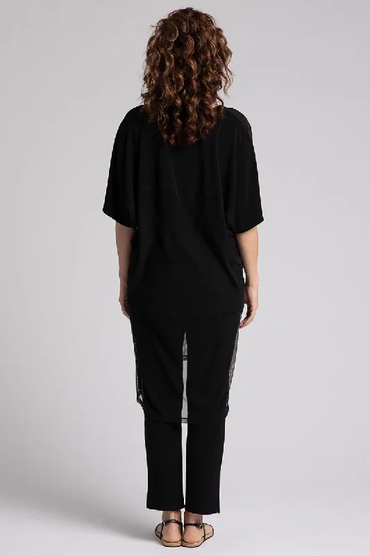 Mesh Cover Up | Black
