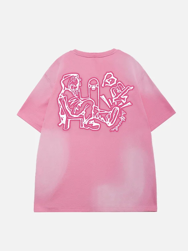 aelfric-eden-monkey-washed-cartoon-character-tee