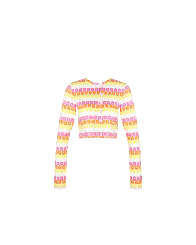 GOLDIE CARDIGAN PINK MULTI