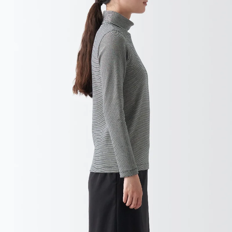 womens-stretch-ribbed-turtle-neck-long-sleeve-t-shirt-bbm0423a